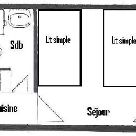 Διαμέρισμα Renove 2 Pers. Au Pied Des Pistes - Fr-1-455-116 La Plagne